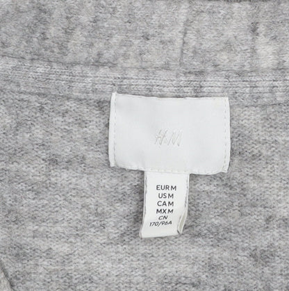 Womens UK Size 12 H&M Grey Pullover Jumper