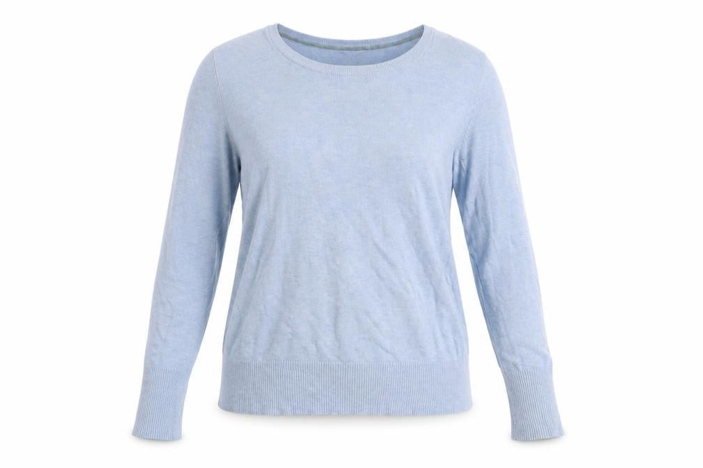 Womens UK Size L CULTURE Blue Pullover Jumper