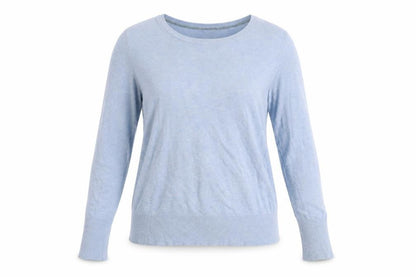 Womens UK Size L CULTURE Blue Pullover Jumper