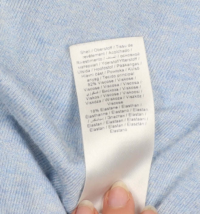 Womens UK Size L CULTURE Blue Pullover Jumper