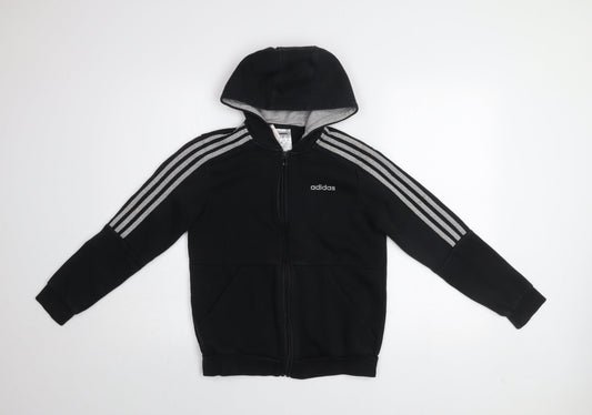 Boys UK Size 11-12 Years adidas Black Track Jacket