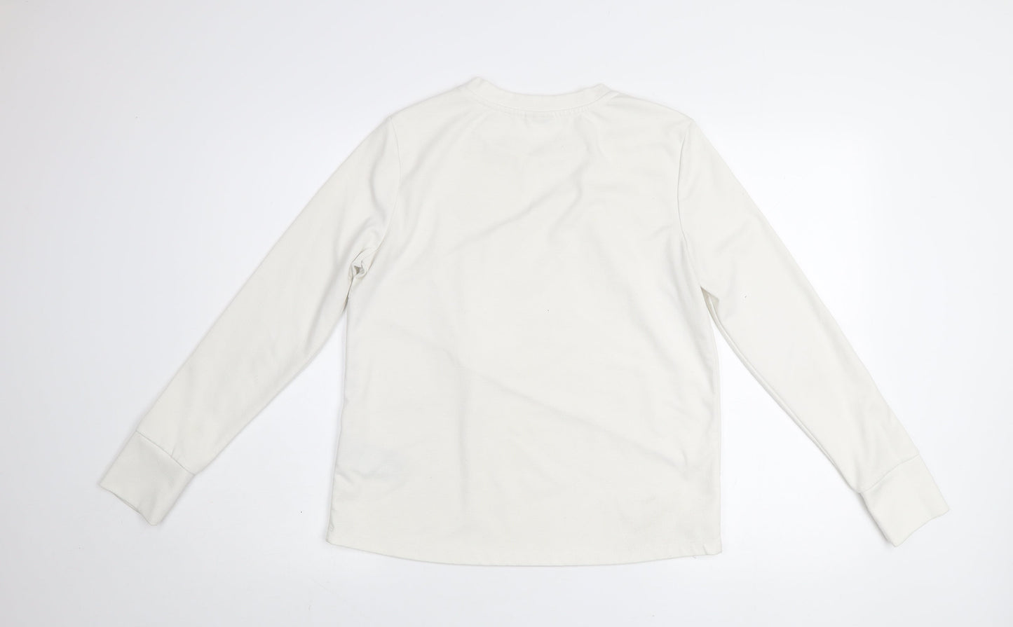 Womens UK Size S Selected Femme White Pullover Sweatshirt