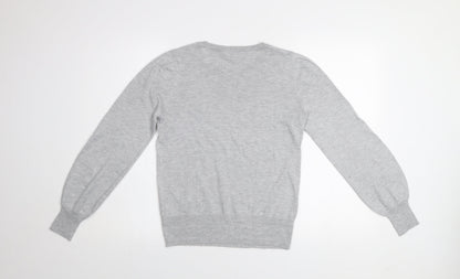 Womens UK Size S NEXT Grey Pullover Jumper
