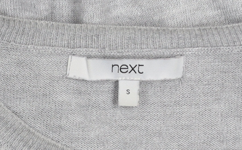 Womens UK Size S NEXT Grey Pullover Jumper
