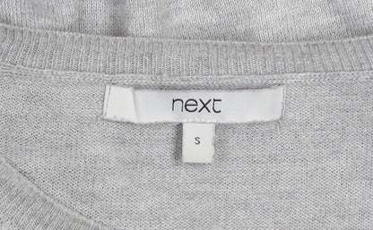 Womens UK Size S NEXT Grey Pullover Jumper