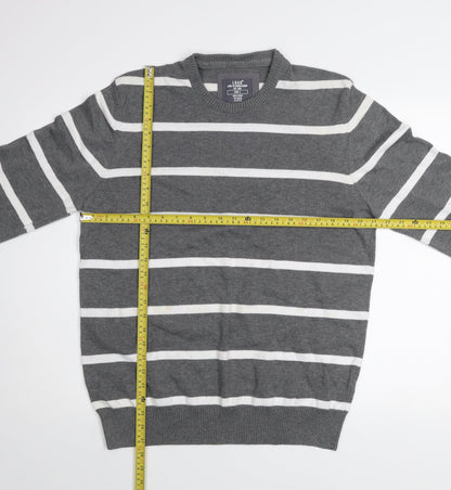 Mens UK Size L H&M Grey Pullover Jumper