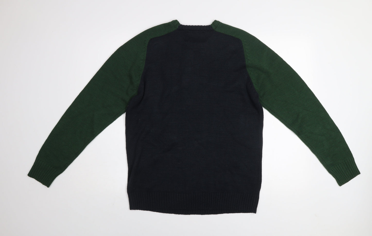 Cedarwood State Men's Multicoloured Christmas Elf Jumper Size M