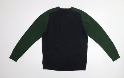 Cedarwood State Men's Multicoloured Christmas Elf Jumper Size M