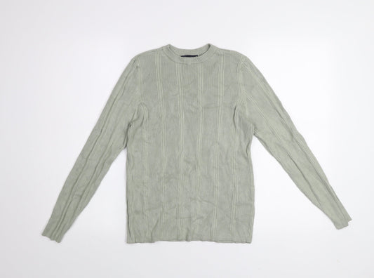 Womens UK Size 16 Marks and Spencer Green Pullover Jumper
