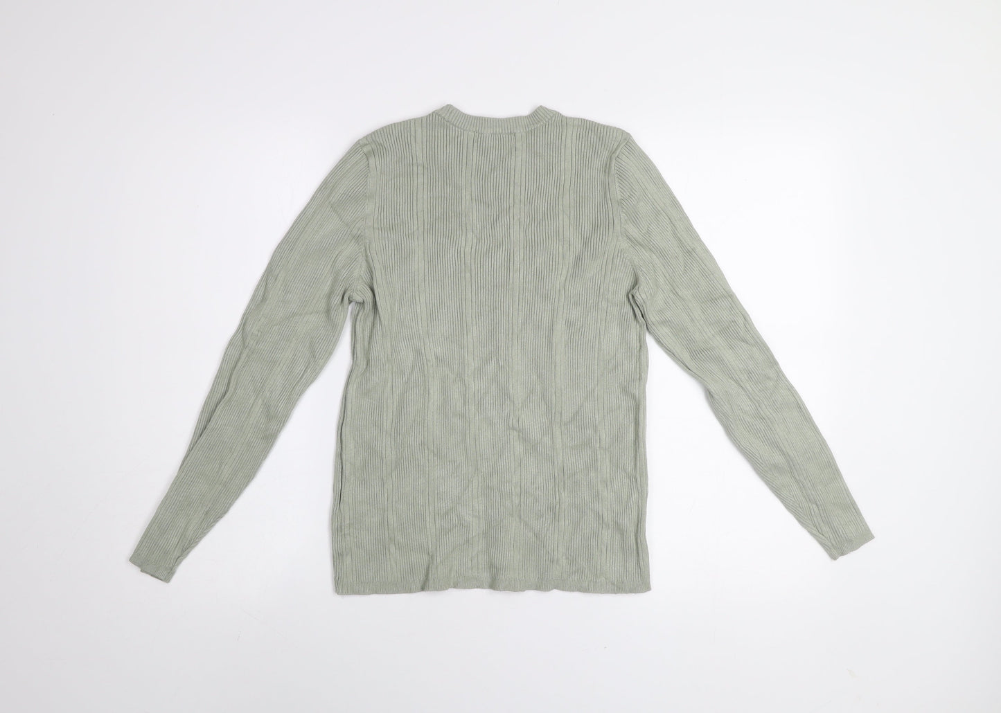 Womens UK Size 16 Marks and Spencer Green Pullover Jumper