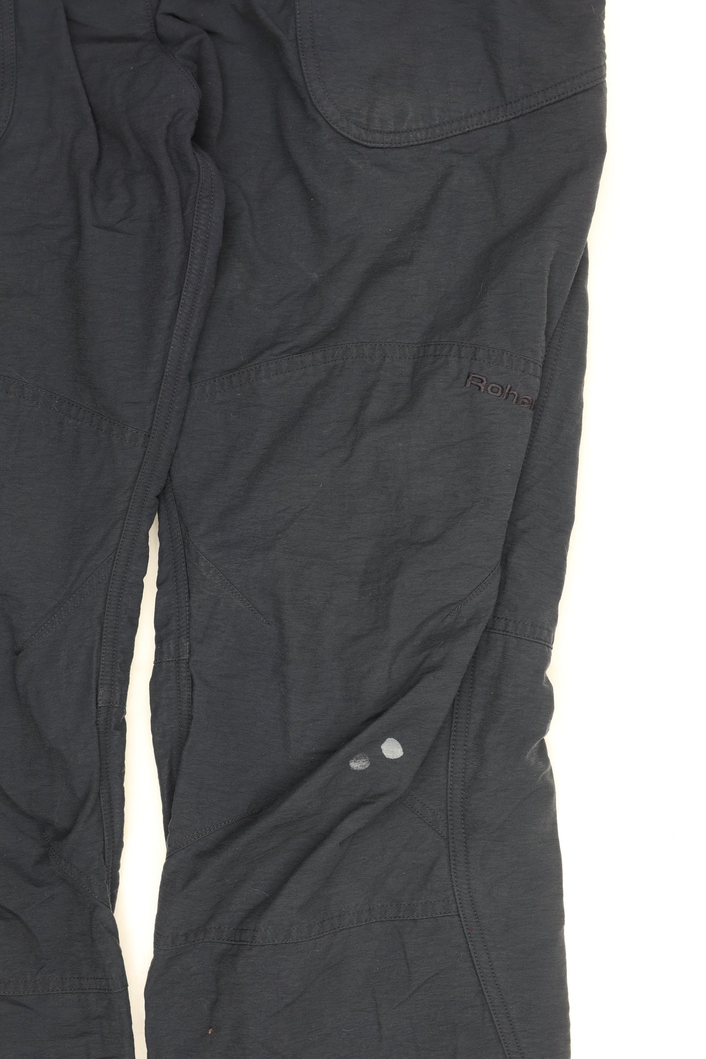 Rohan Unisex Blue M Lightweight Walking Trousers Adjustable Waist