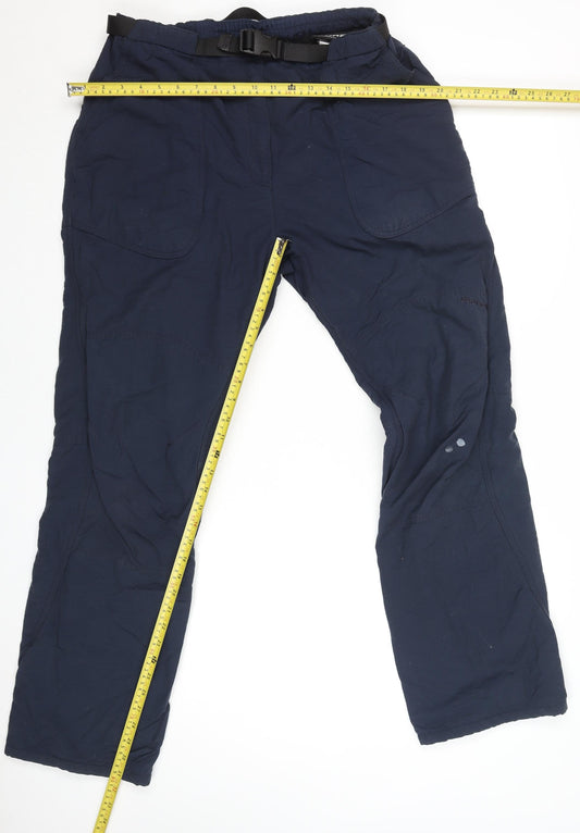 Rohan Unisex Blue M Lightweight Walking Trousers Adjustable Waist