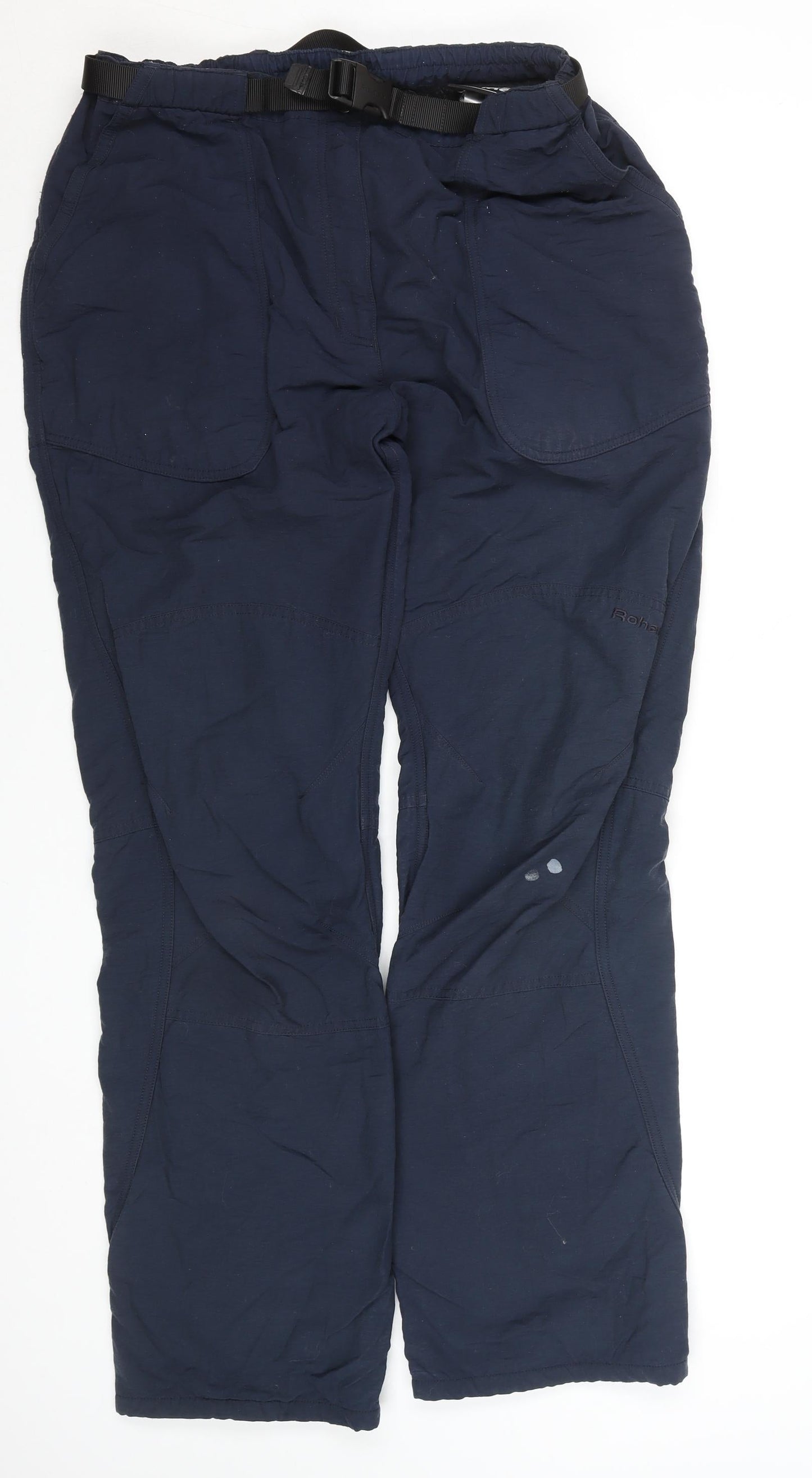 Rohan Unisex Blue M Lightweight Walking Trousers Adjustable Waist