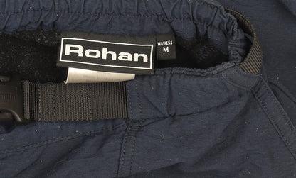Rohan Unisex Blue M Lightweight Walking Trousers Adjustable Waist