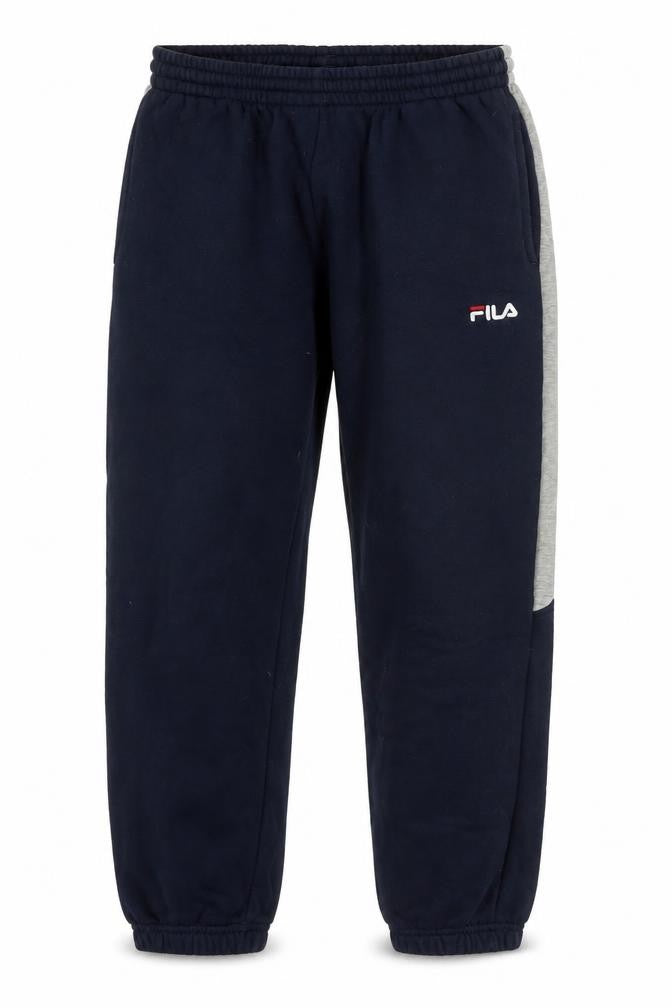 Mens UK Size S FILA Regular Fit Jogger Blue Trousers
