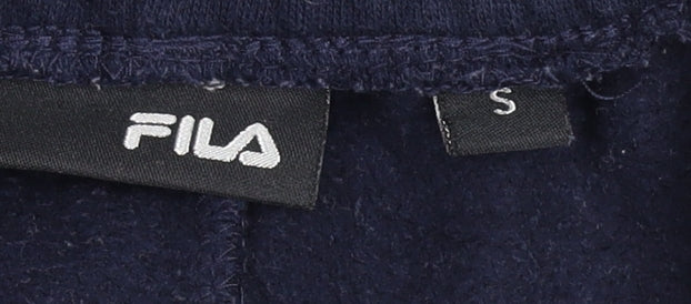 Mens UK Size S FILA Regular Fit Jogger Blue Trousers