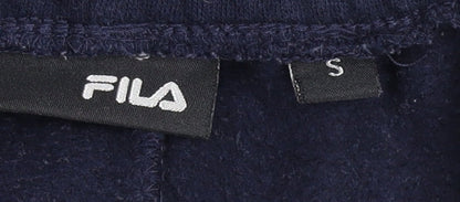 Mens UK Size S FILA Regular Fit Jogger Blue Trousers