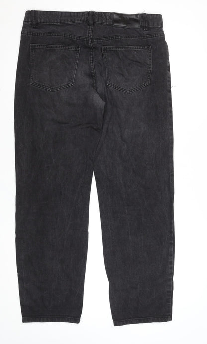 boohooMAN Men's Black Jeans Size 32 Slim Fit Denim Classic Style