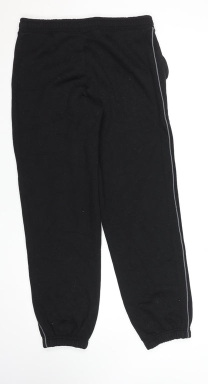 LA Gear Women's Black Size 12 Jogger Fleece Activewear Trousers
