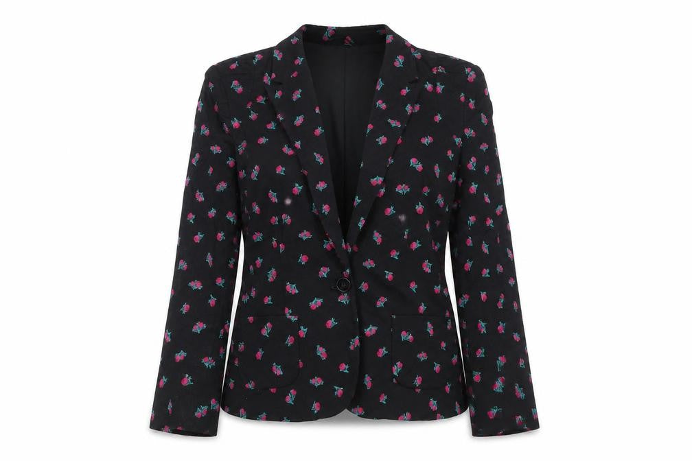 Womens UK Size 12 Oasis Regular Black Suit Jacket