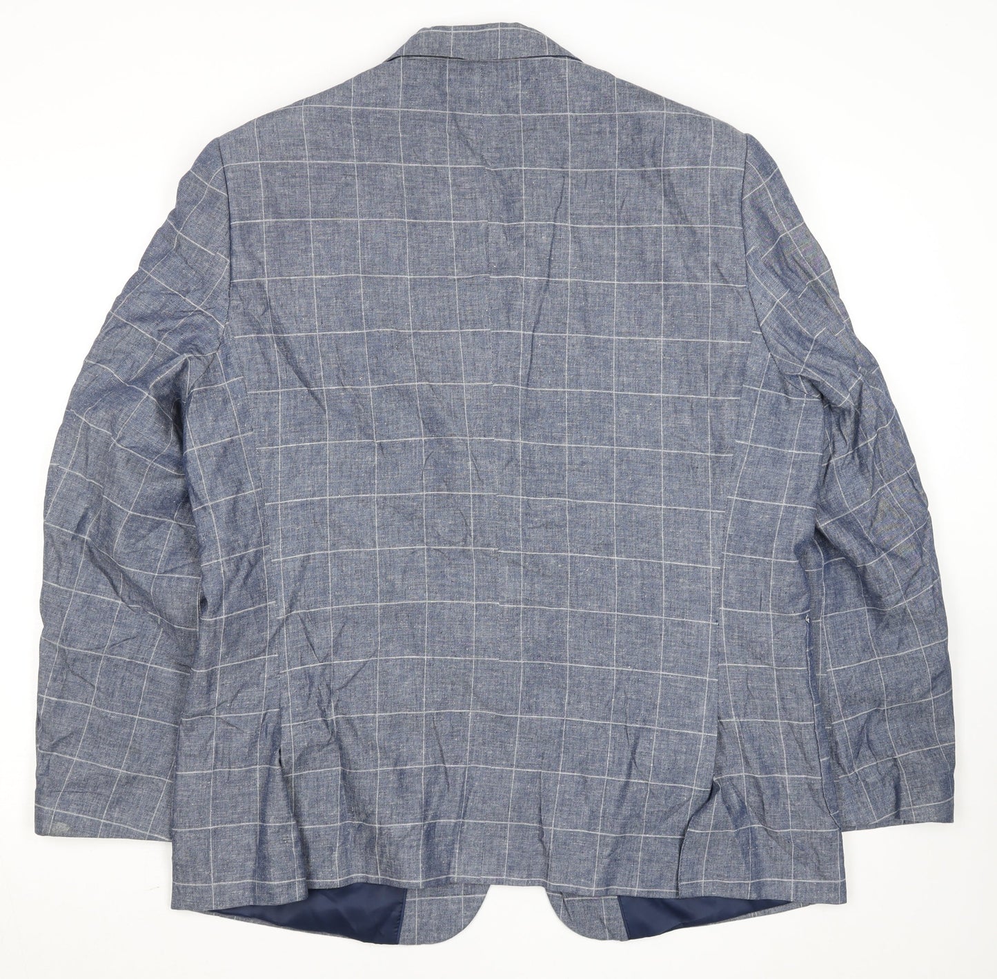 Mens UK Size 44 Broadstone Bros Regular Blue Suit Jacket