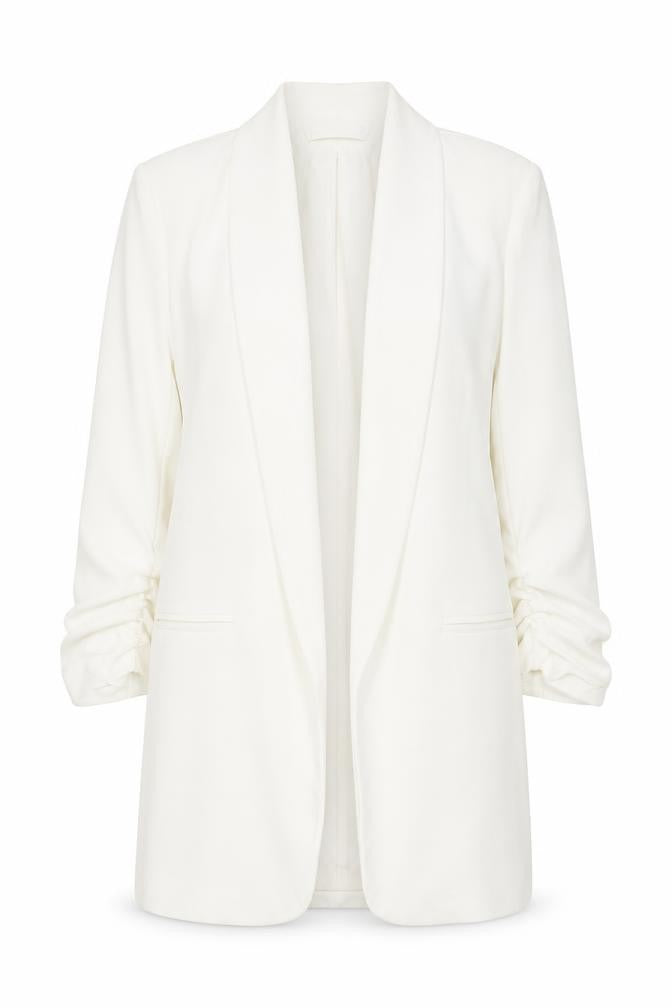 Womens UK Size S Boohoo Regular White Blazer