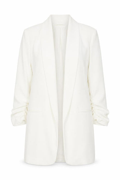 Womens UK Size S Boohoo Regular White Blazer