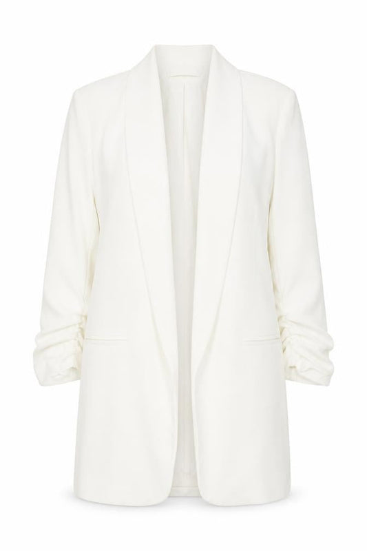 Womens UK Size S Boohoo Regular White Blazer