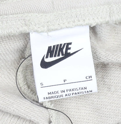 Nike Women’s Beige Jogger Sweatpants Small Cotton Blend