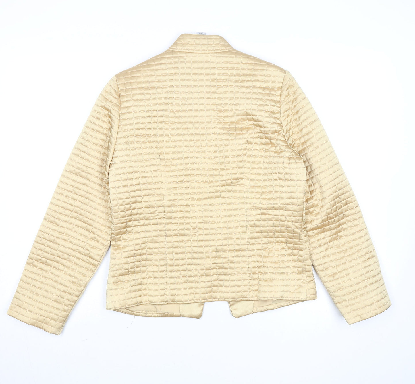 Womens UK Size 10 Joseph Ribkoff Beige Quilted Coat