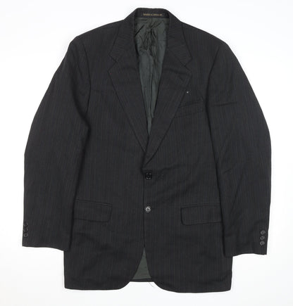 Mens UK Size L Marks and Spencer Regular Grey Suit Jacket