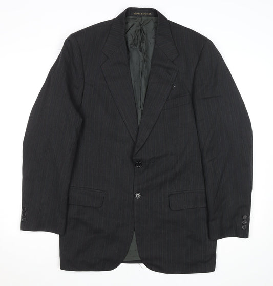 Mens UK Size L Marks and Spencer Regular Grey Suit Jacket