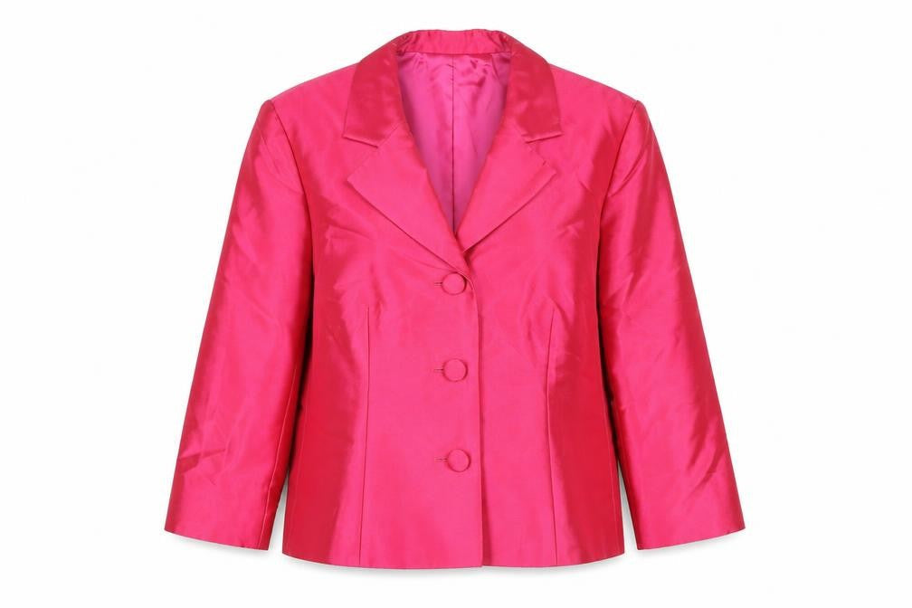 Womens UK Size 14 Veni Infantino Regular Pink Blazer