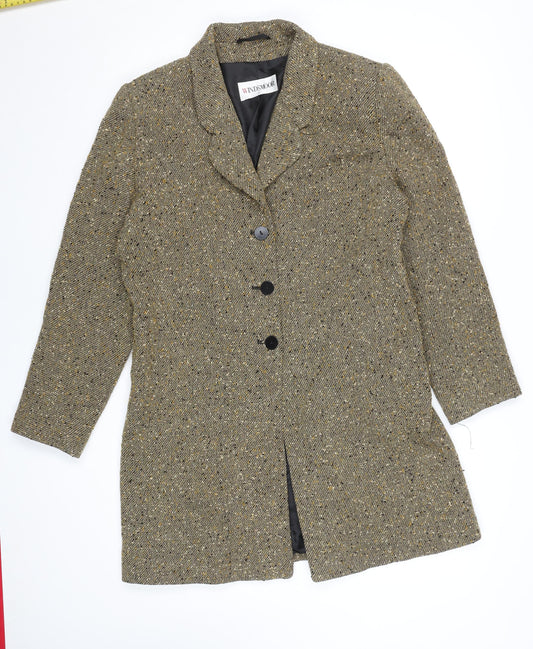 Womens UK Size 12 Windsmoor Beige Overcoat