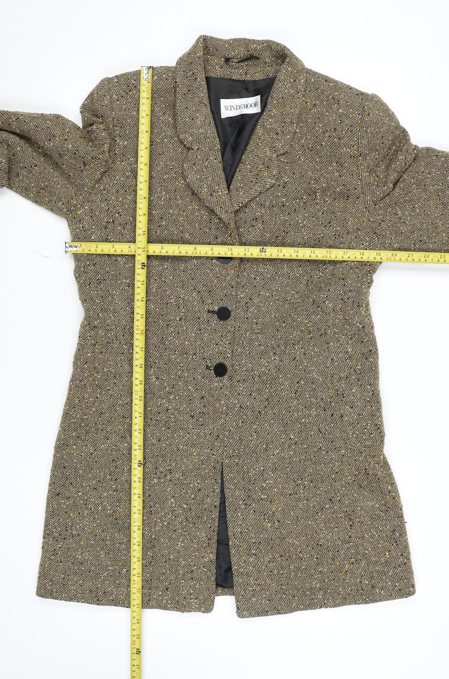 Womens UK Size 12 Windsmoor Beige Overcoat