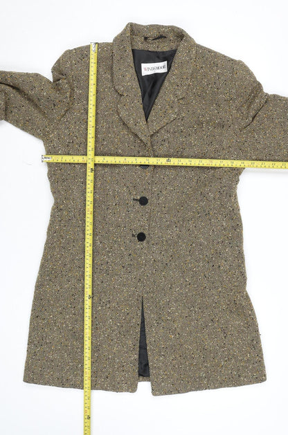 Womens UK Size 12 Windsmoor Beige Overcoat