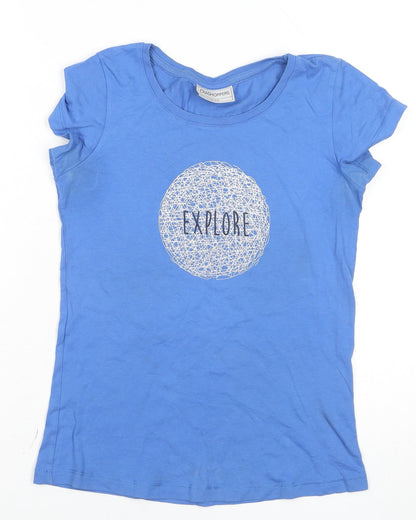 Craghoppers Women's Blue Explore Cotton T-Shirt Size 8