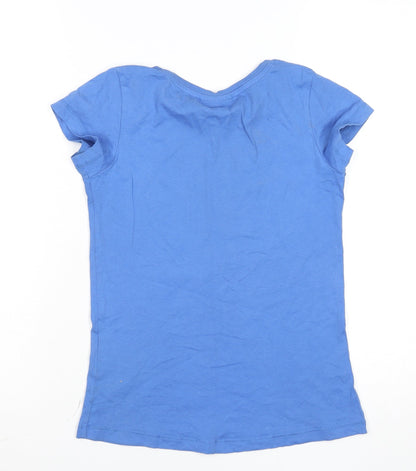 Craghoppers Women's Blue Explore Cotton T-Shirt Size 8