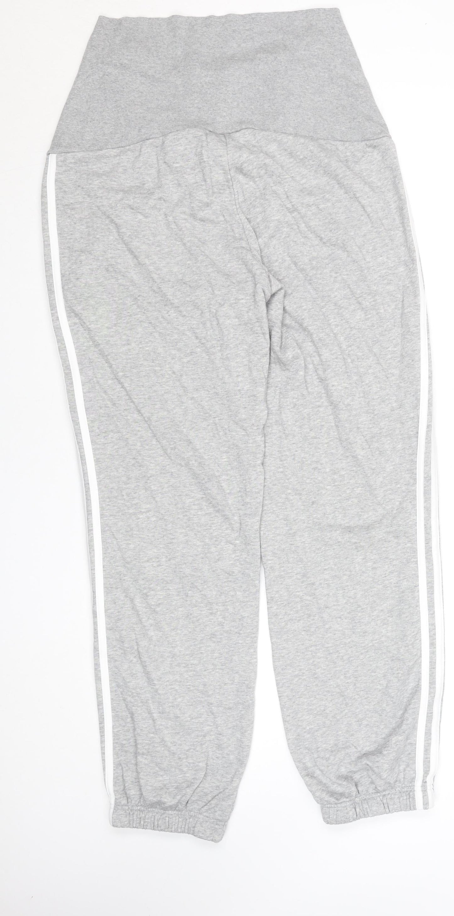 Womens UK Size M adidas Regular Fit Jogger Grey Trousers