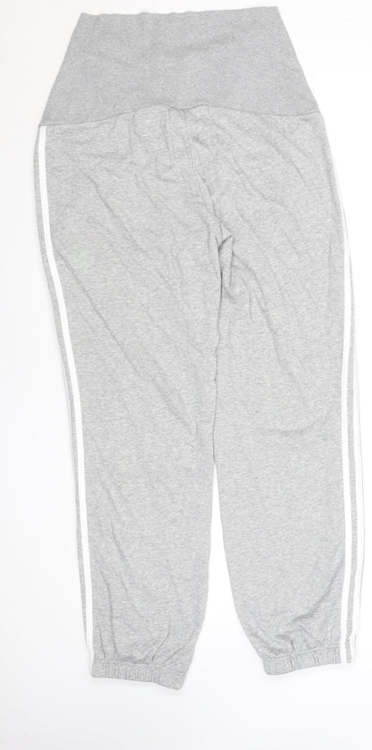 Womens UK Size M adidas Regular Fit Jogger Grey Trousers