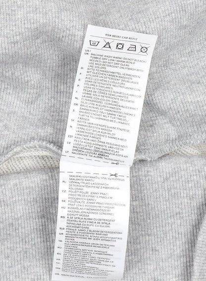 Womens UK Size M adidas Regular Fit Jogger Grey Trousers