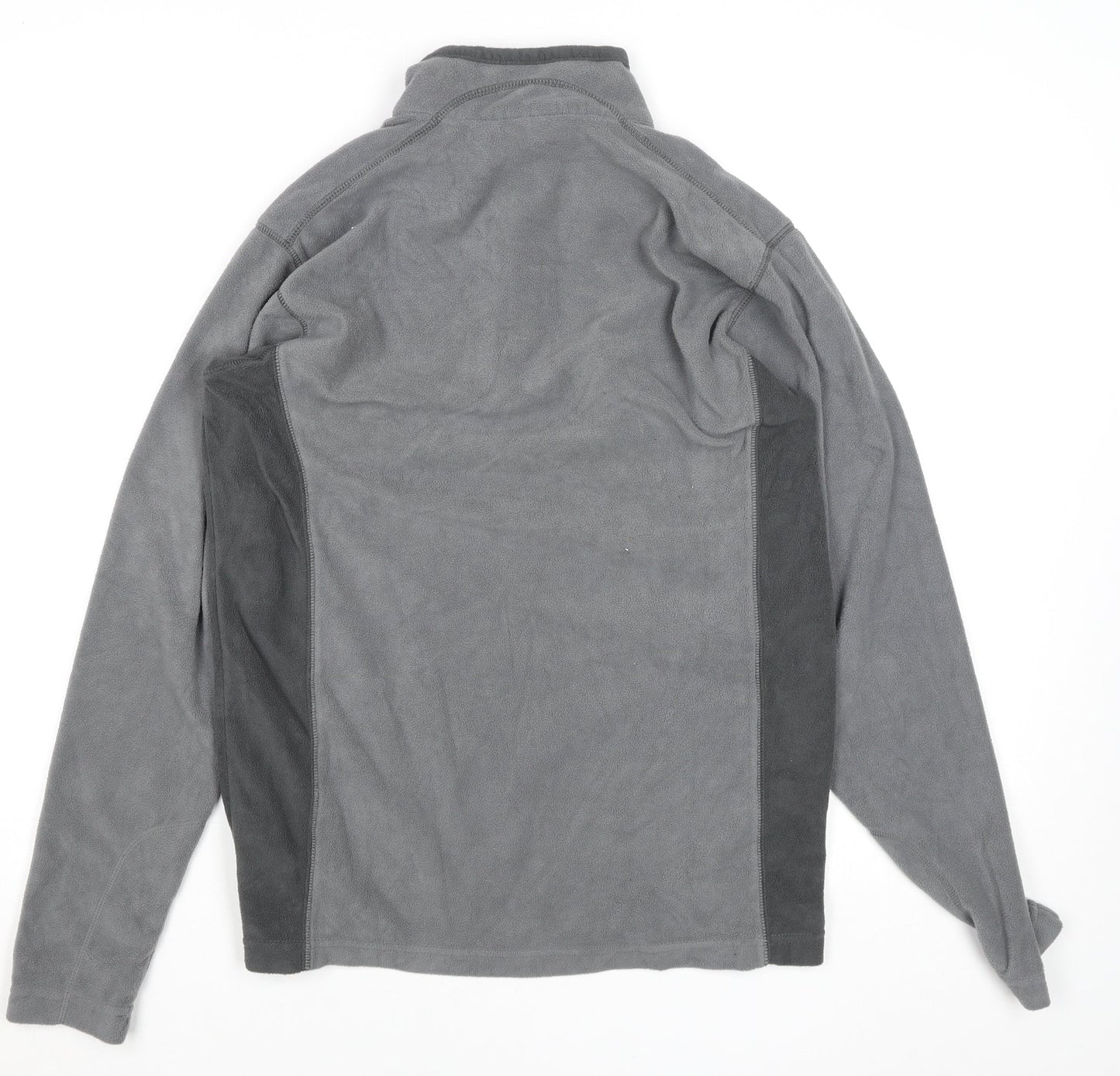 Columbia Women's Grey Fleece 1/4 Zip Pullover Sweatshirt Size S