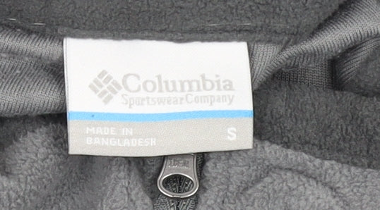 Columbia Women's Grey Fleece 1/4 Zip Pullover Sweatshirt Size S