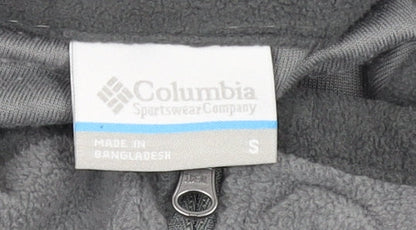 Columbia Women's Grey Fleece 1/4 Zip Pullover Sweatshirt Size S