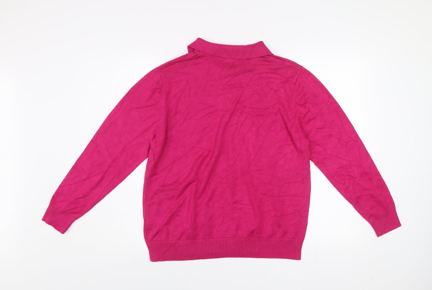 Womens UK Size 18 Castle of Ireland Pink Pullover Jumper