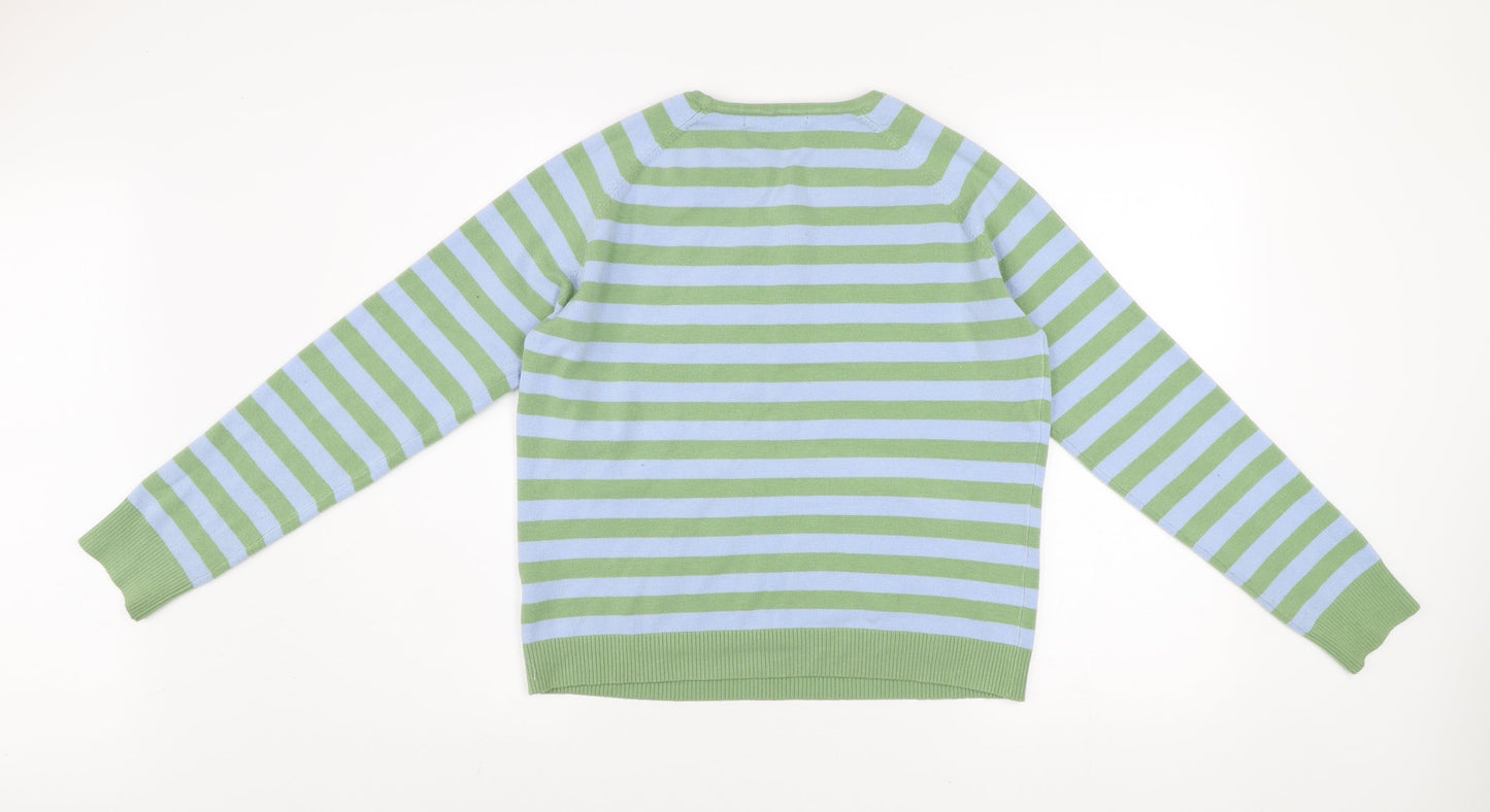 Mens UK Size L Dunnes Stores Multicoloured Pullover Sweatshirt