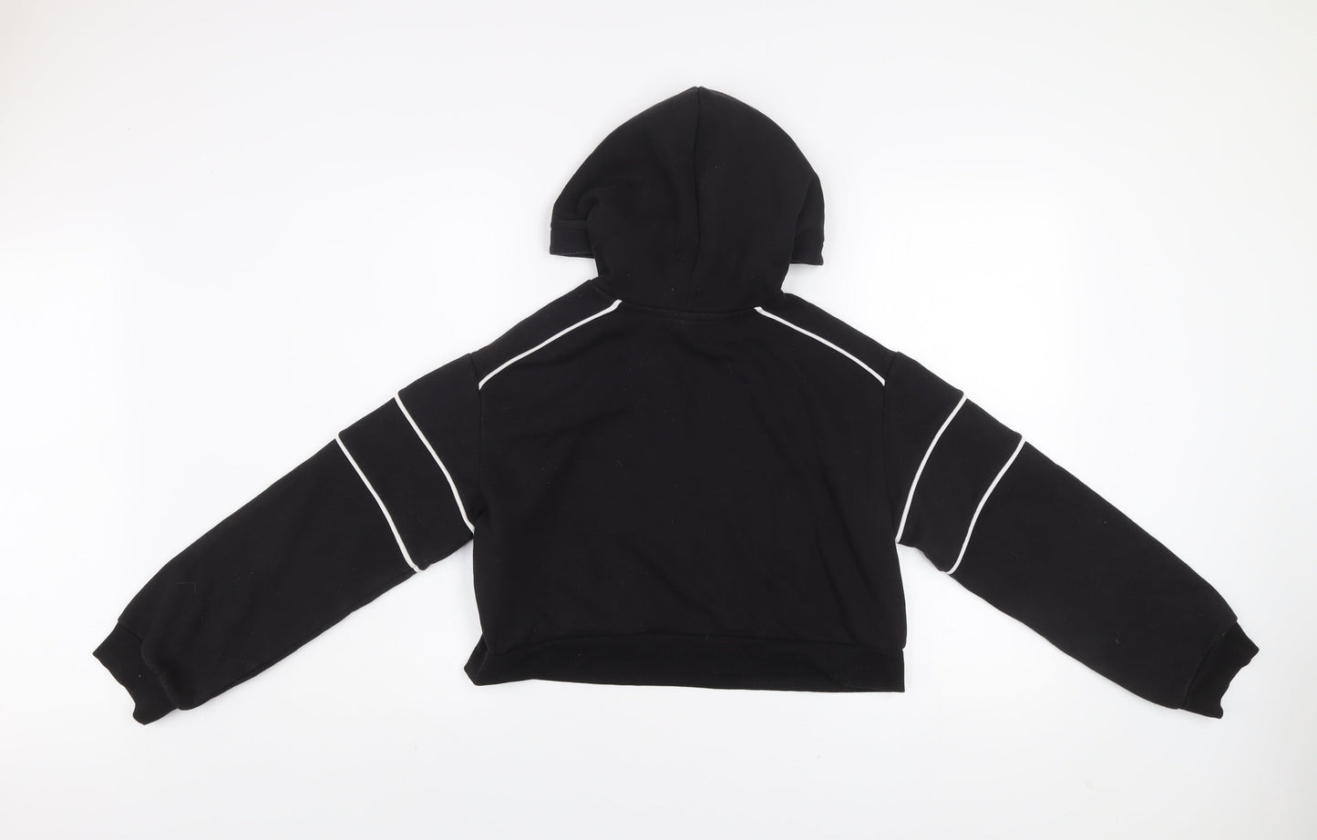 Womens UK Size S H&M Divided Black Pullover Hoodie