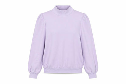 Womens UK Size S Monki Purple Pullover Sweatshirt