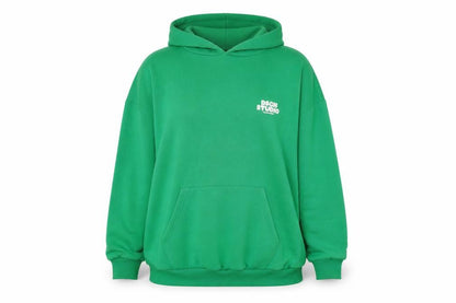 Womens UK Size M Boohoo Green Pullover Hoodie