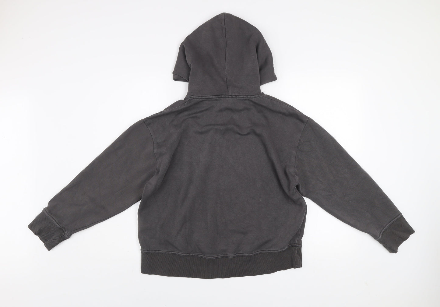 Womens UK Size M Zara Grey Pullover Hoodie